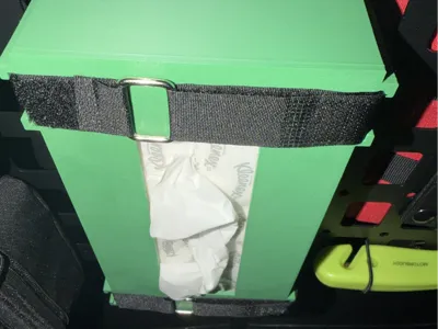 Molle Flat Tissue Box Holder