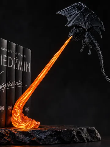Accesorio de lectura: Dragon Bookmark – Fantasy Book Insert — vista de referencia 2