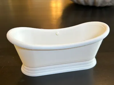 Miniature 1:12 Bathtub