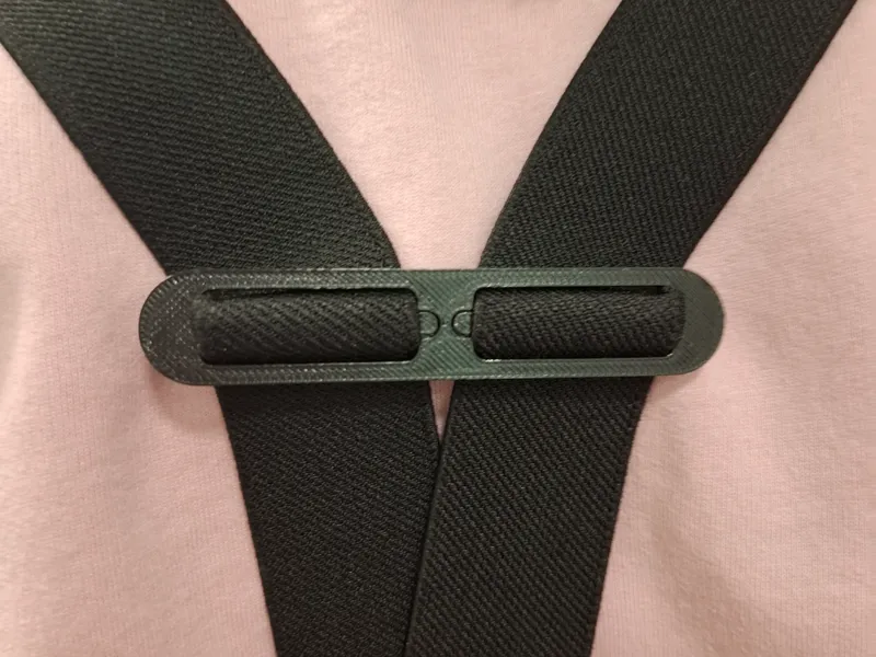 Clip (buckle) for suspenders