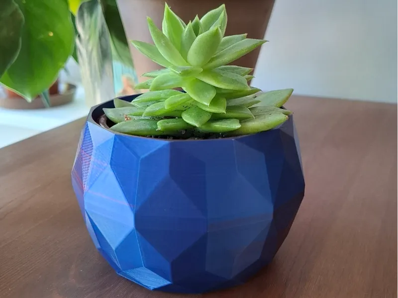 Low poly planter