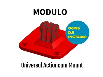 MODULO Universal Actioncam/GoPro Mount Head