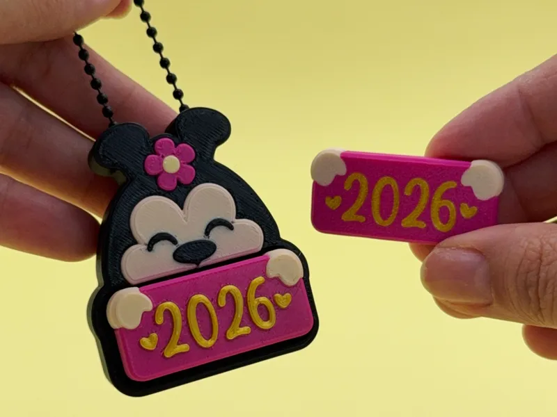 Ladybug 2026 – Fidget Clickers Keychains