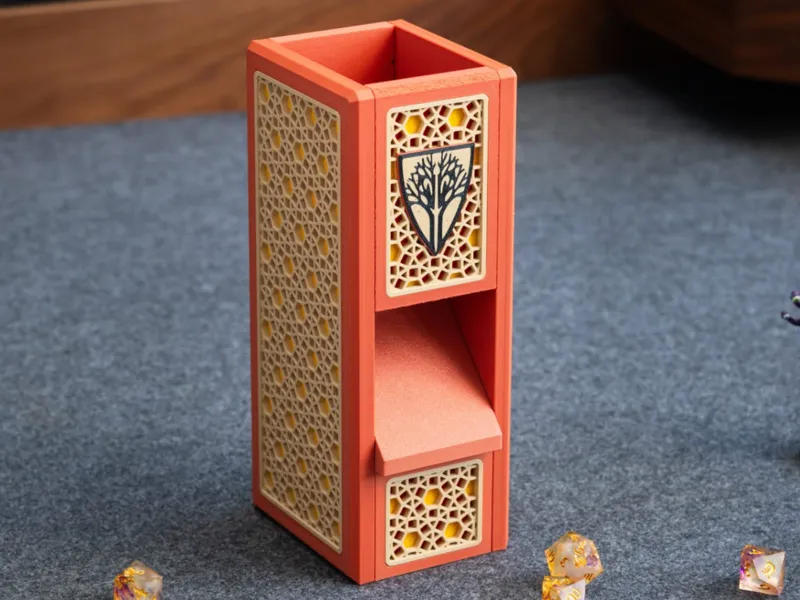 Kumiko Pattern (for Dice Vault & Dice Tower)