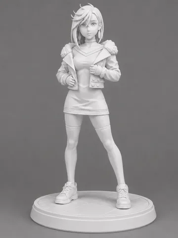 Figura decorativa: Momo Ayase Figure Dandadan — vista de referencia 2