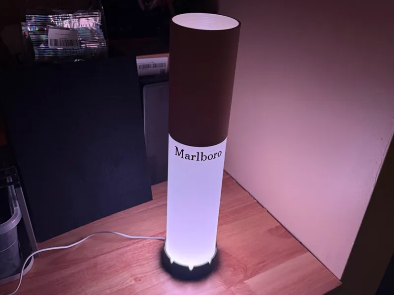 The "Ashlight" Cigarette Lamp