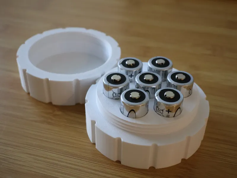 CR123A Battery Case