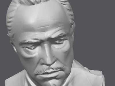 Don Vito Corleone Bust