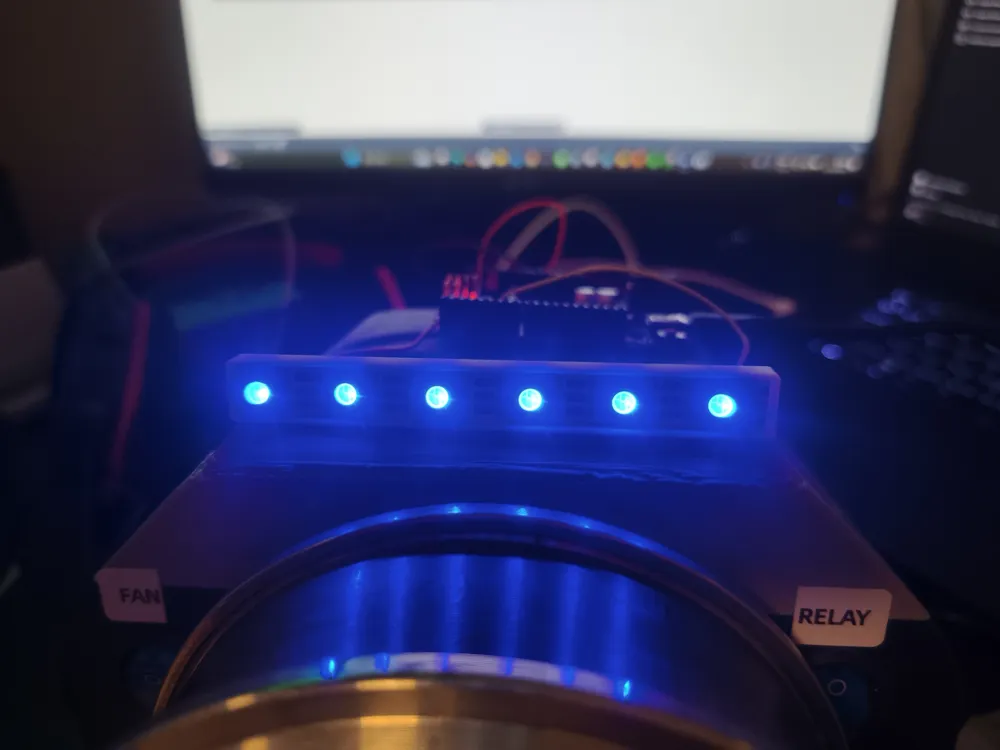 Barra LED de RPM para cambio de marcha de Sim Racing - Modelo de ...