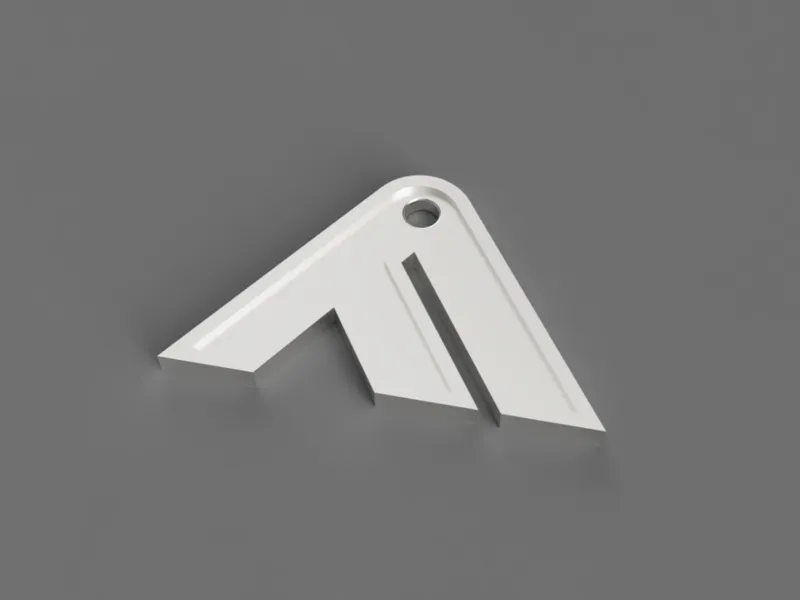 The Finals Logo Keychain