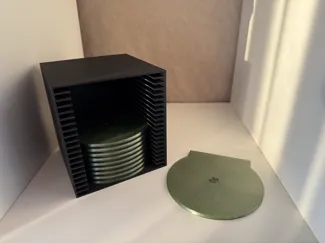 Compact CD Storage Rack