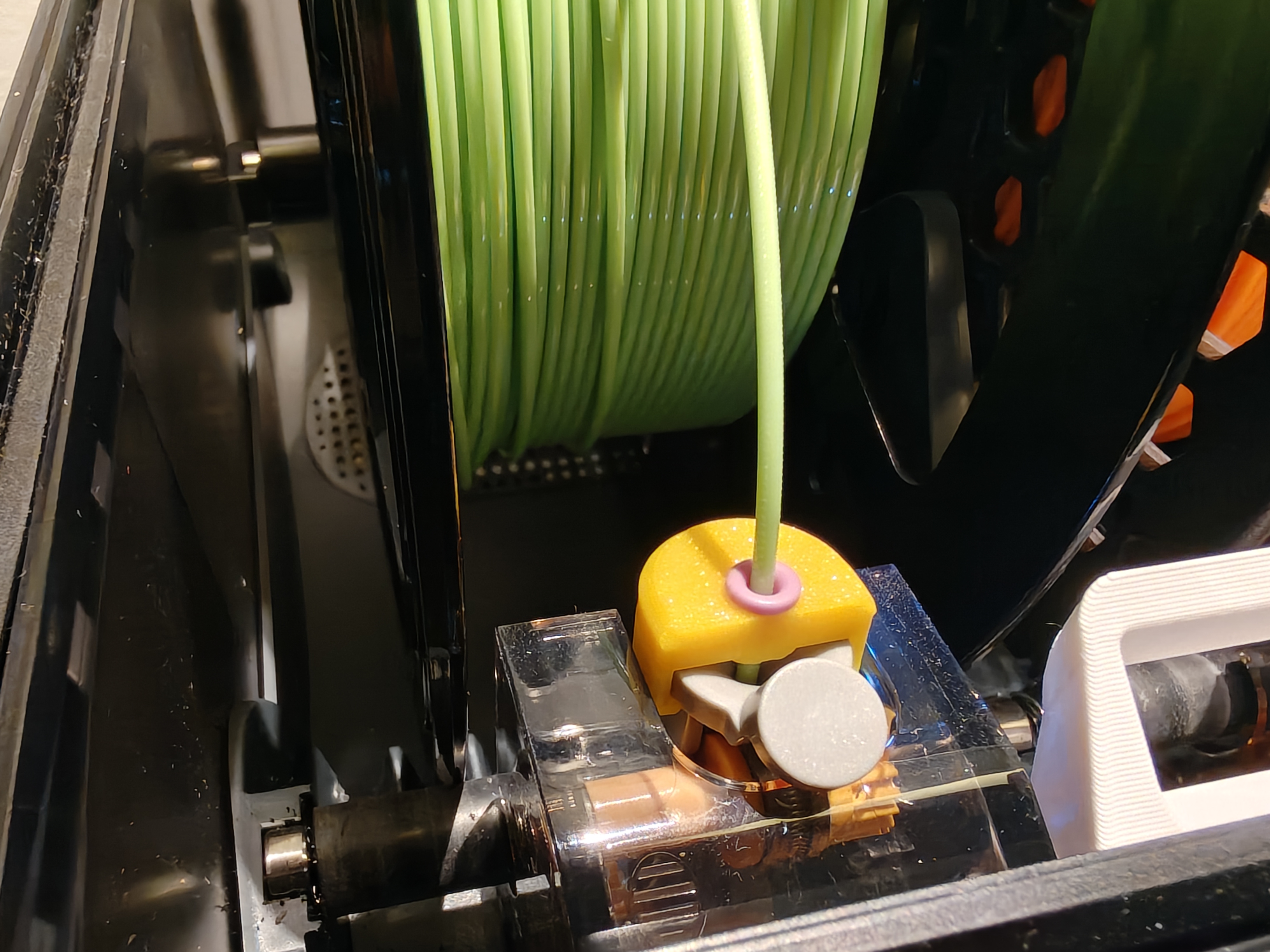 Miniatura 2 do modelo 3D AMS进料口保护壳 (外径4mm 铁氟龙管）
