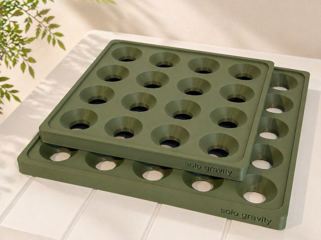 golf ball tray 5x5