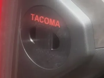 4th gen Tacoma Side storage Wheel lock holder