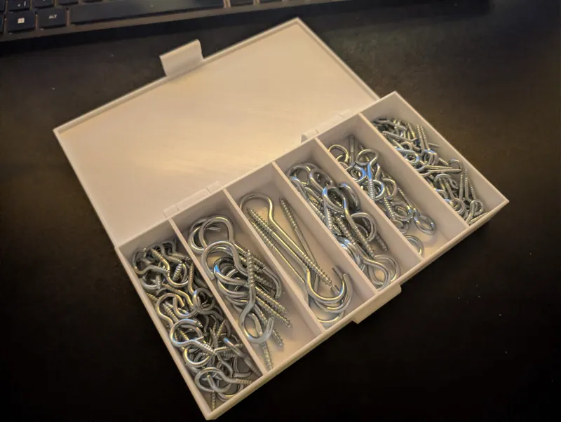 Print in place screw box