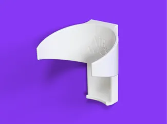 Wall mount for AirWick air freshener compact snap
