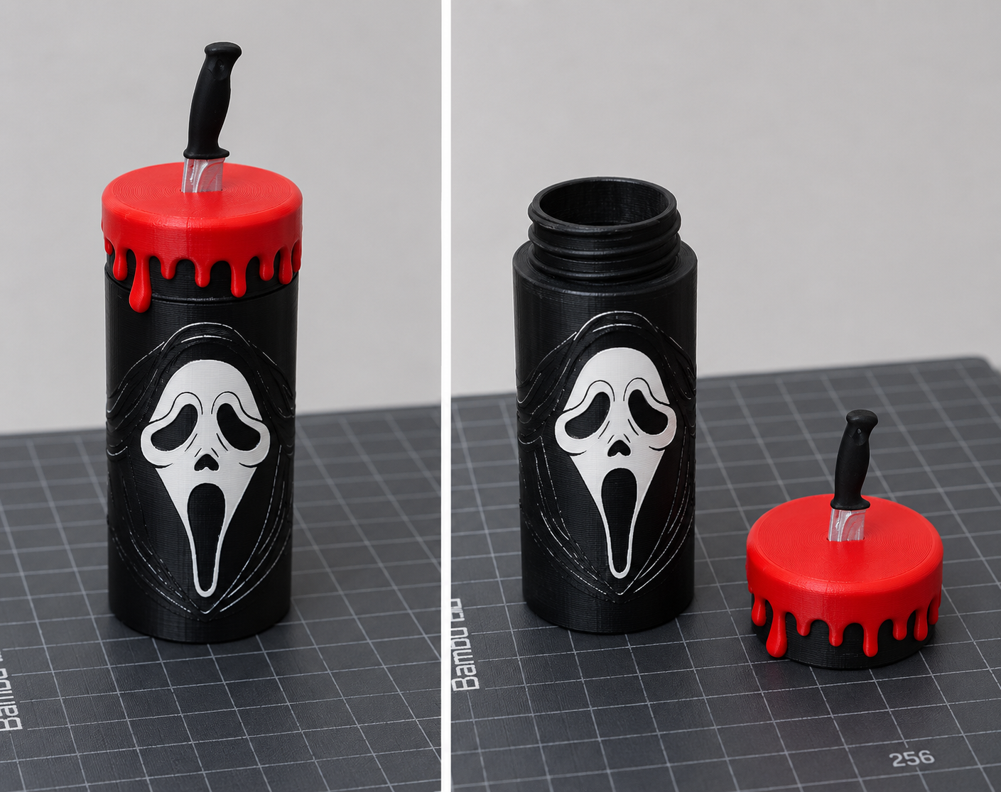 Scream Lip Balm Holder – 3D Printed Horror - 1