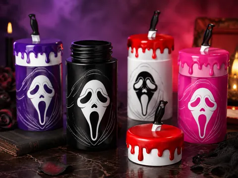 Soporte: Scream Lip Balm Holder – 3D Printed Horror — referencia de MakerWorld