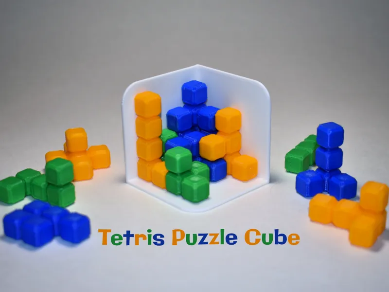 Tetris Puzzle Cube