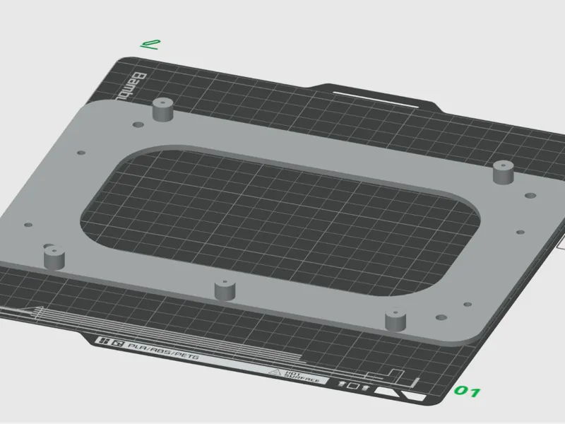 Kulp K64 mount for Qilipsu QL-281913AGH Enclosure