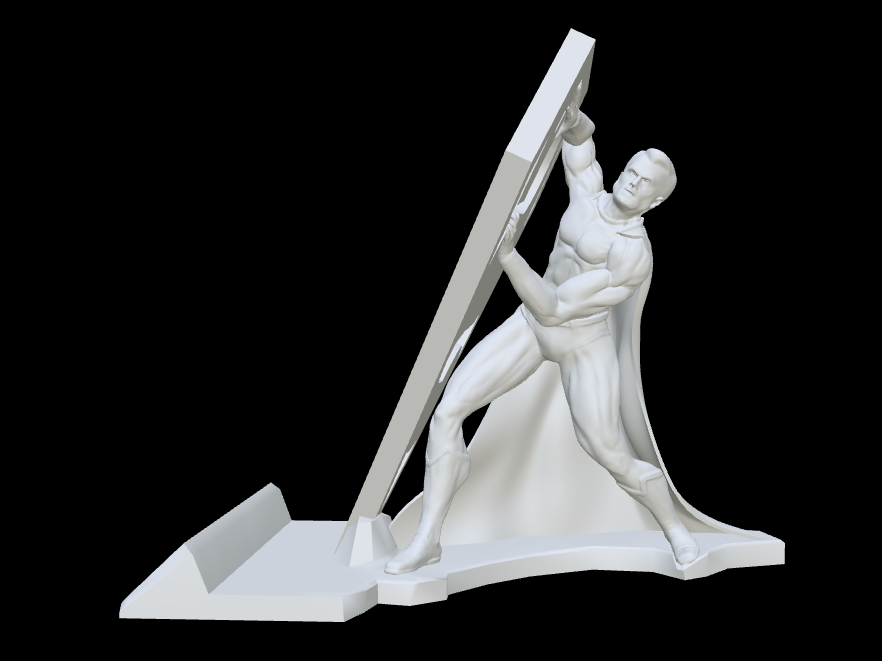 superman_phone_holder