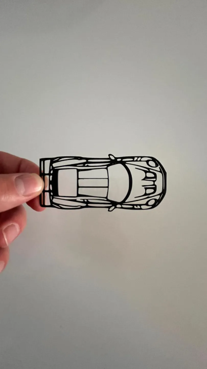 Porsche GT3 RS - Free 3D Print Model - MakerWorld