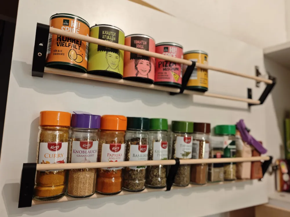 Just Spices - Spice Rack - Free 3D Print Model - MakerWorld
