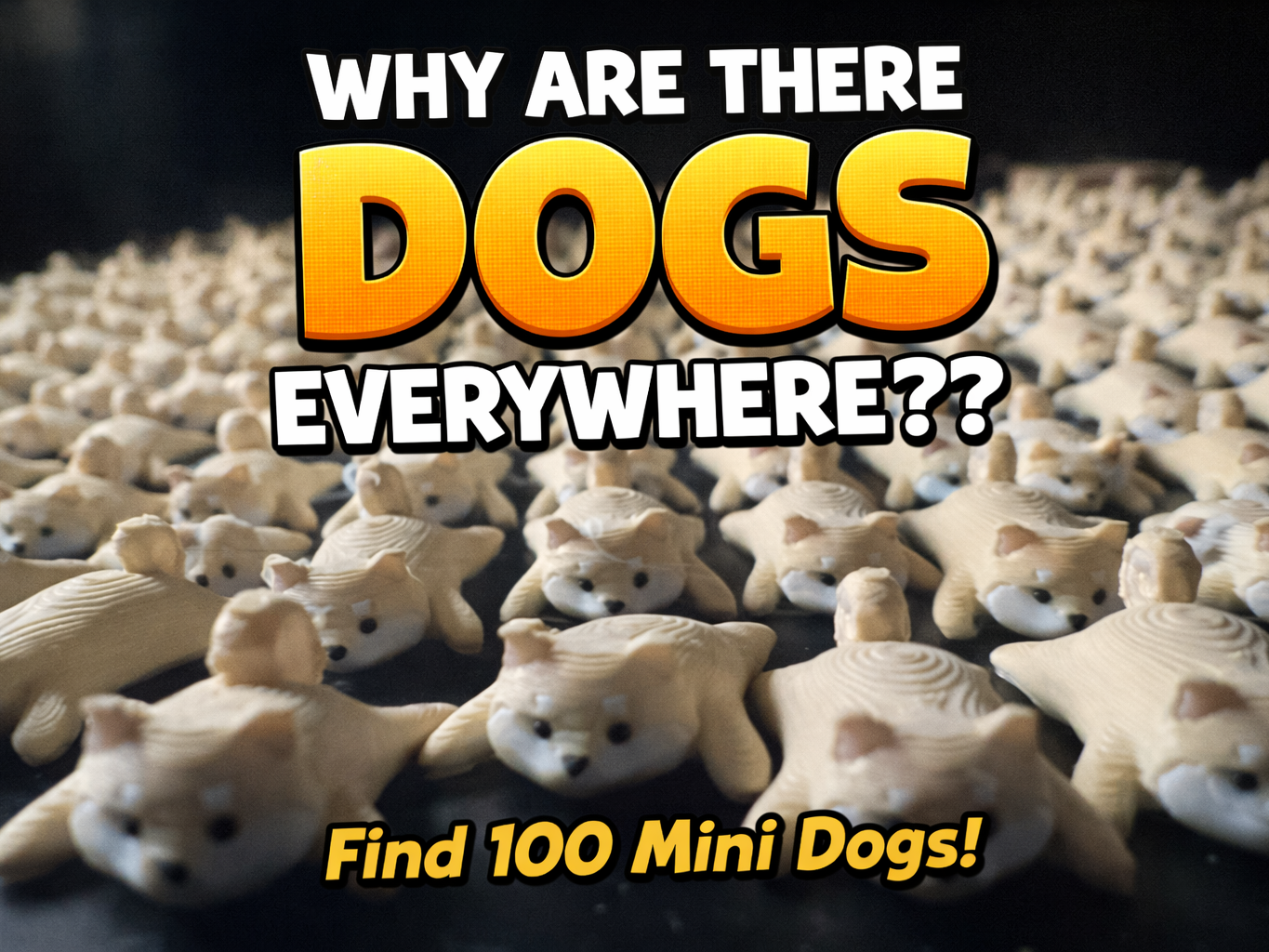 Find 100 Mini Dogs – Hide Them Everywhere PRANK