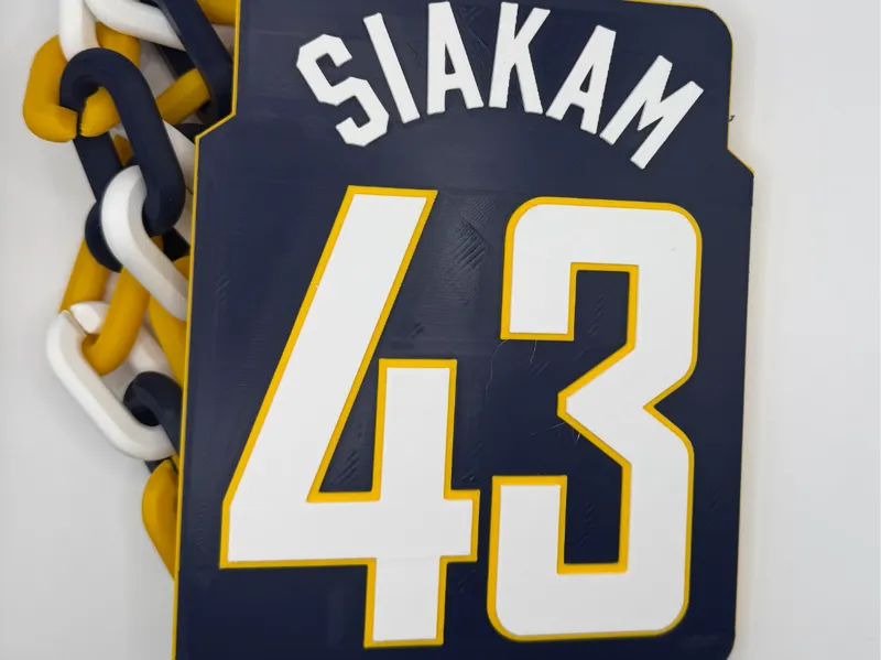 INDIANA PACERS PASCAL SIAKAM HYPE CHAIN