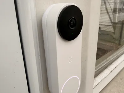 Nest Doorbell Enclosed Spacer - 3rd gen wired