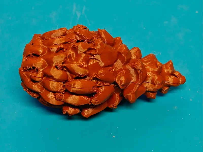 Pine cone GeoCache container