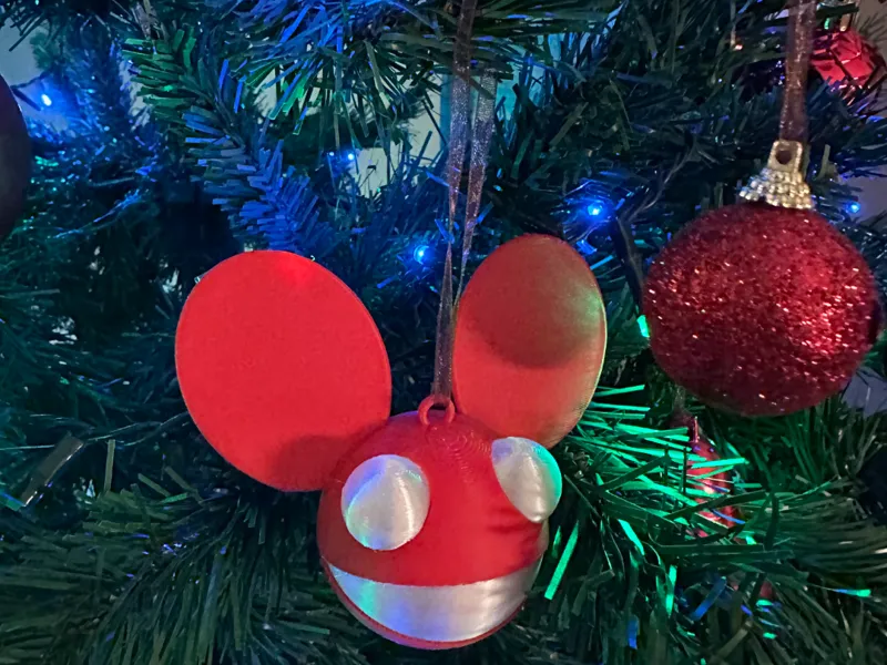 Deadmau5 Mau5head christmas ornament