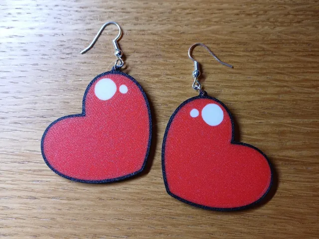 Heart earrings