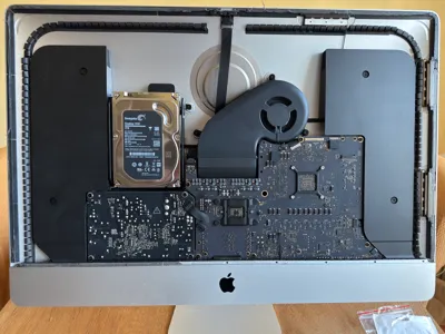 Apple iMac 27” (2017) Conversion to 5K Monitor - Free 3D Print