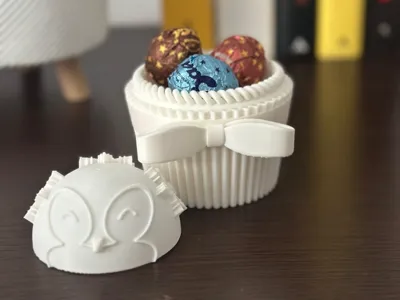 Penguin Cupcake