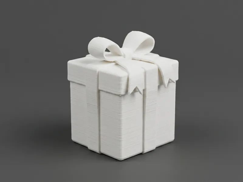 Animal Crossing Present Box Model