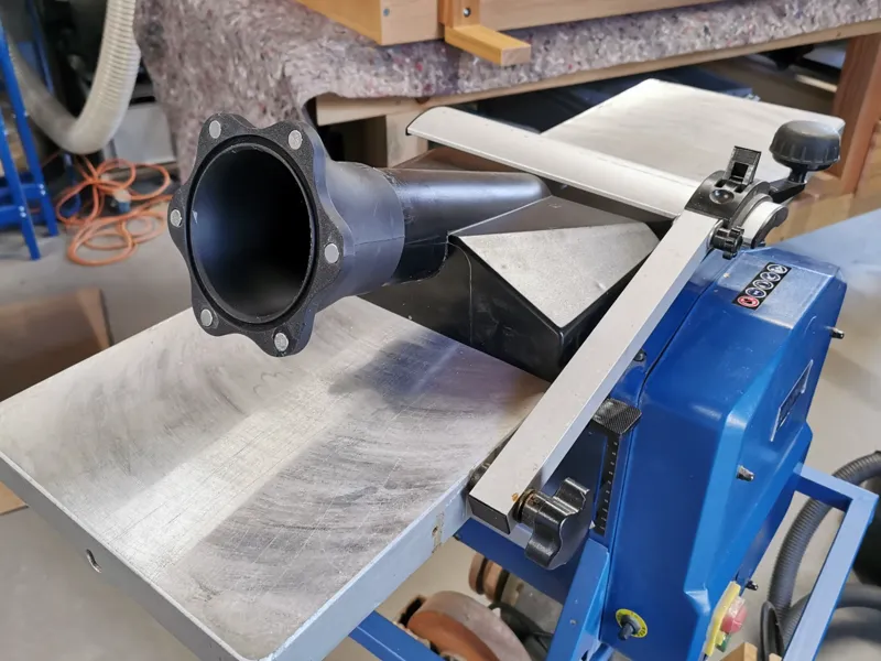 Scheppach HMS1070 Dust Collection Adapter 76mm
