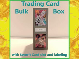 Sammelkartenbox - Karten Quer einlegbar