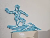 Surfeur décoratif pour interrupteur — photo 1
