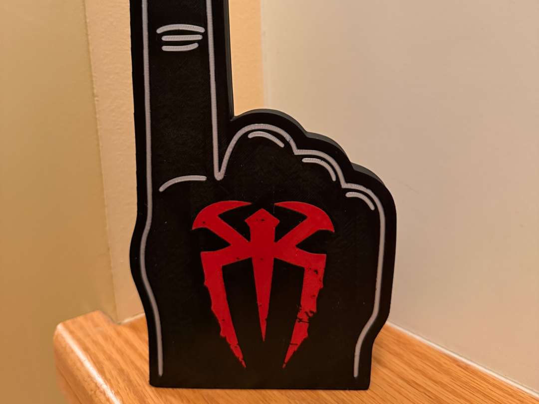 Roman Reigns Fist Glove - WWE Star - Desk stand