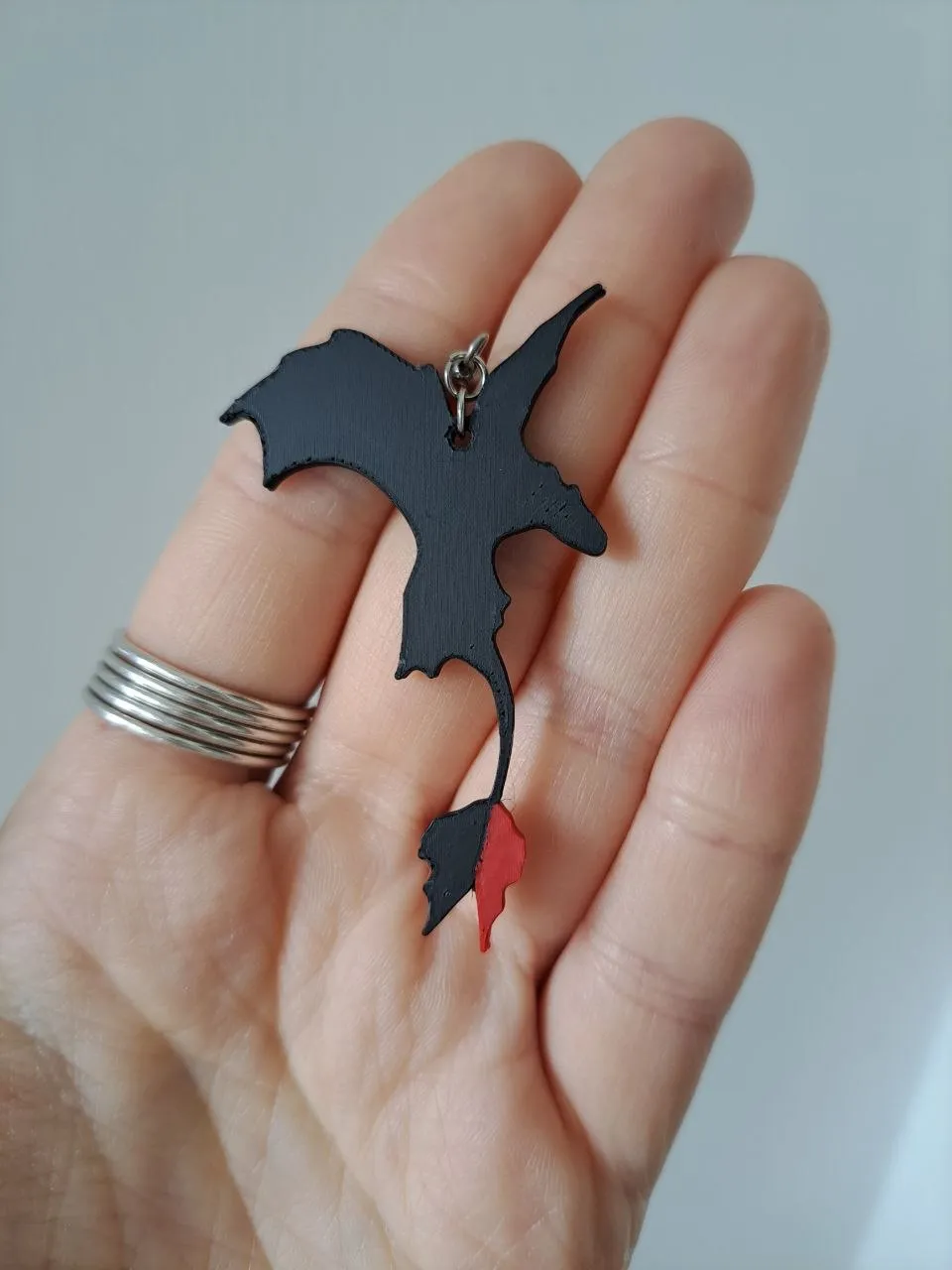 Toothless Dragon Trainer Earrings view 2
