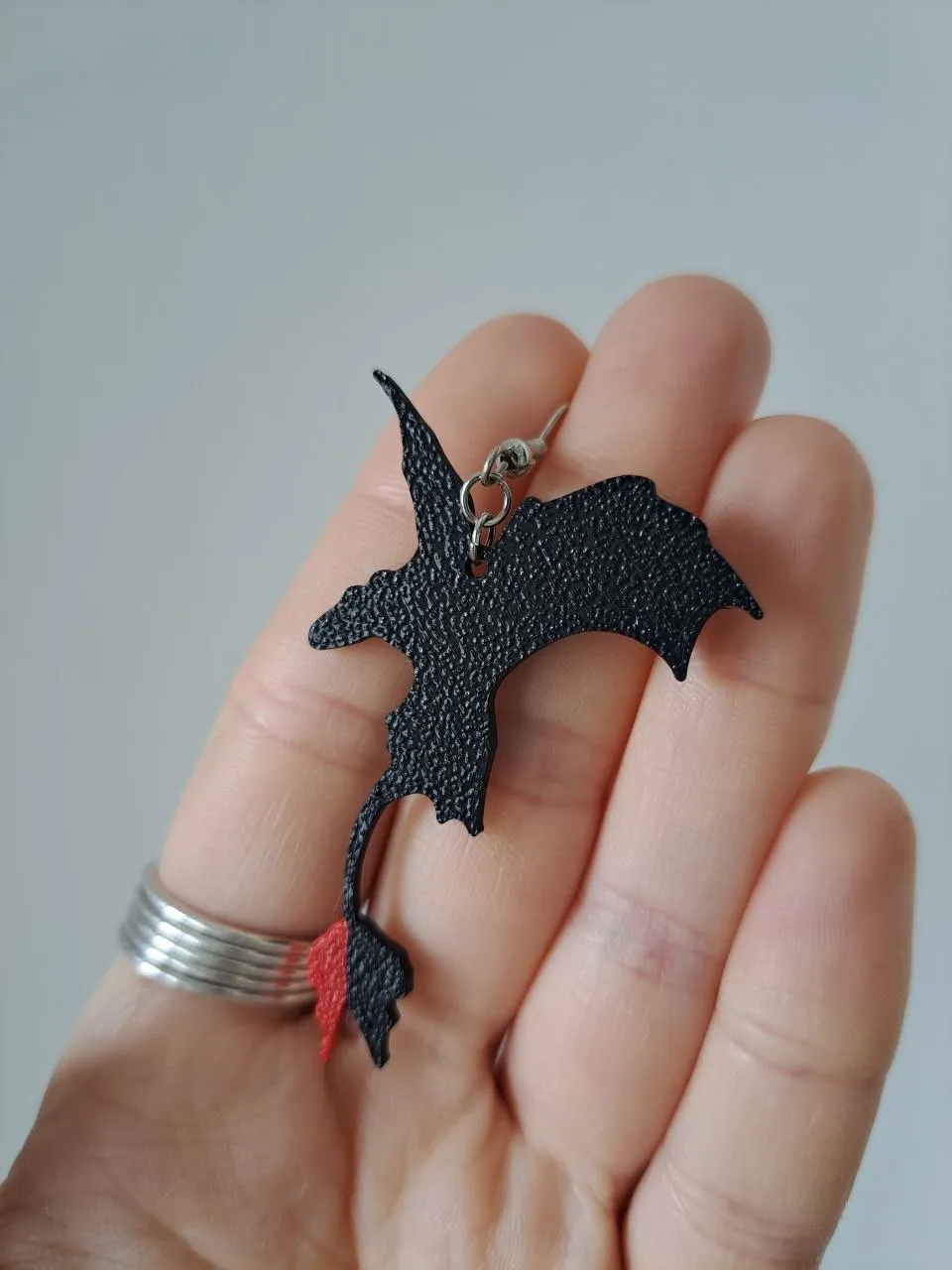 Toothless Dragon Trainer Earrings view 3
