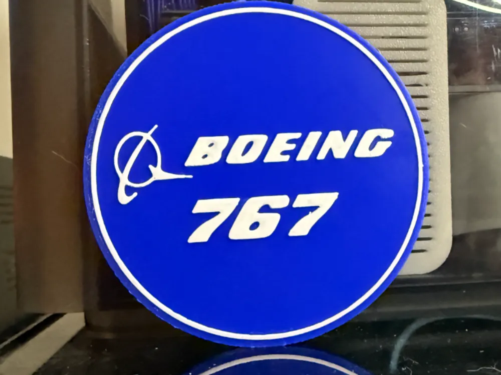 BOEING 767 COASTER - Free 3D Print Model - MakerWorld