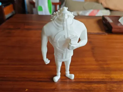 One Piece sailing bear character figure Anime, separate parts, easy to assemble, glue assembly, paintable, sturdy, scalable props, home furnishings, model, children's toys