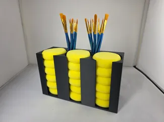 Artist Sponge Desk Storage Rack