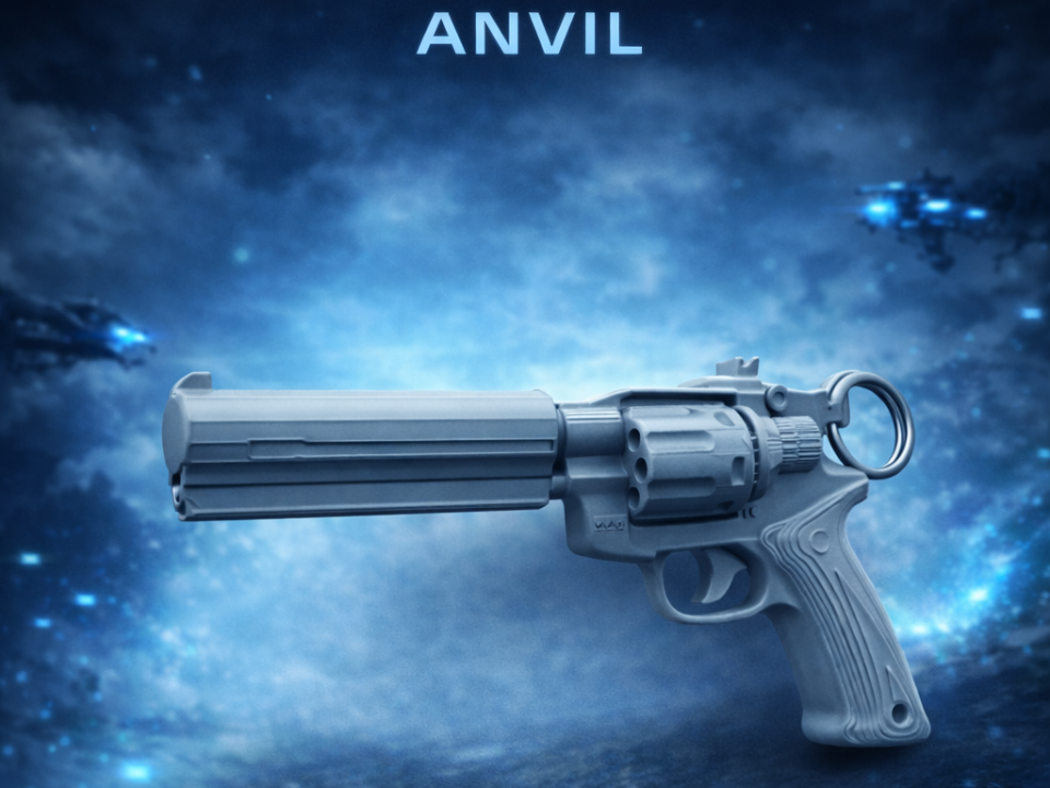 Anvil Keychain