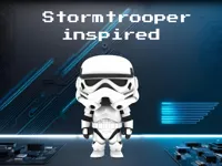Figurine inspirée d'un Stormtrooper Star Wars — photo 2