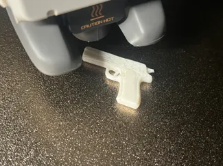 mini pistol keychain