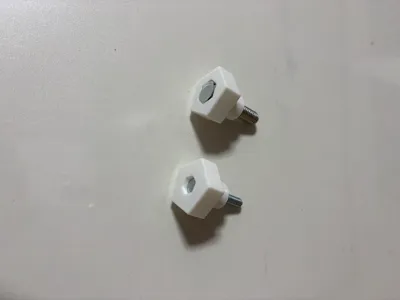 Knobs for 1/4-inch and 3/8-inch Whitworth threads