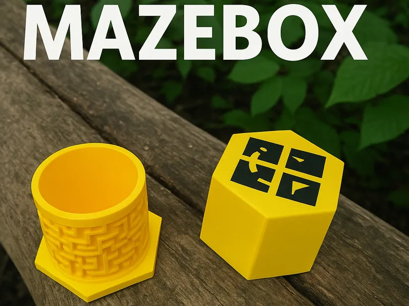Geocaching Labyrinthbox Puzzlebox